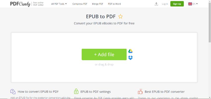 pdf to epub converter online free