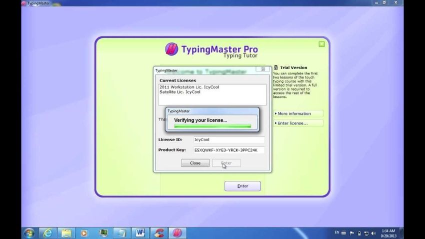 portable typing master pro