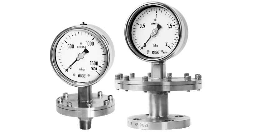 đồng hồ đo áp suất wise