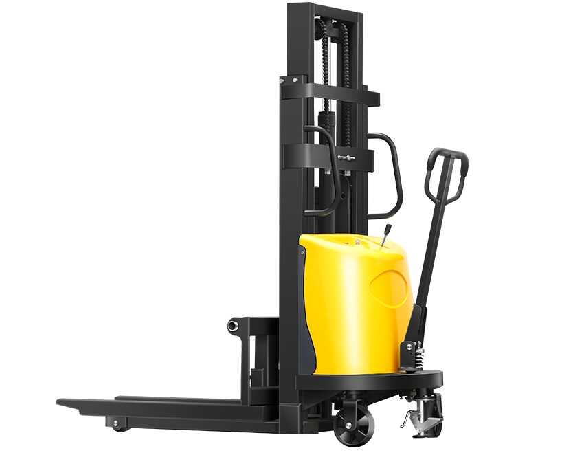 xe nâng điện bán tự động