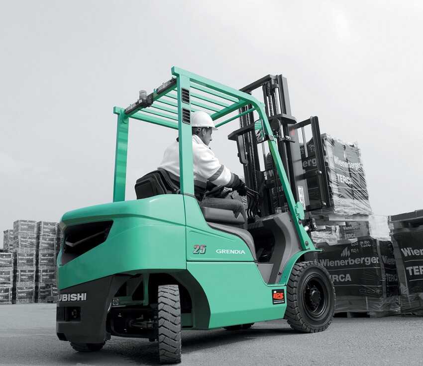xe nâng điện mitsubishi