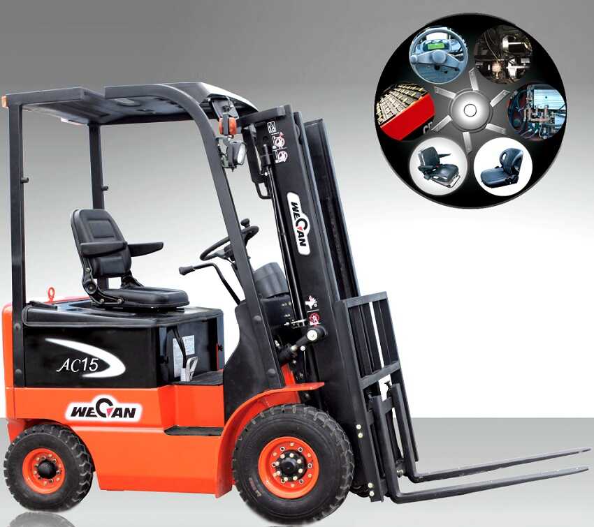 xe nâng điện ngồi lái