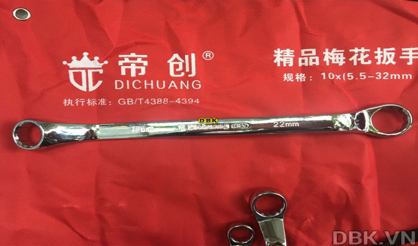 Bộ cờ lê vòng miệng 10 chi tiết DI CHUANG 4