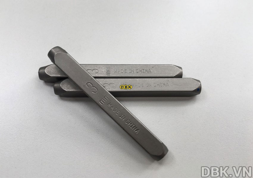 Bộ đóng số, chất liệu thép Mỹ 3 mm DI CHUANG 2