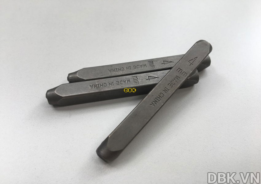 Bộ đóng số chất liệu thép Mỹ 4mm DI CHUANG 3