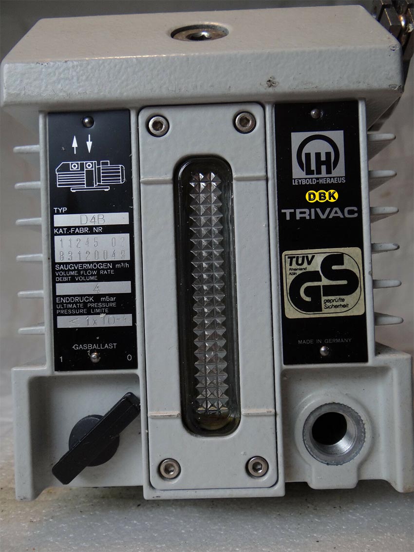 Bơm hút chân không LEYBOLD TRIVAC D4B 2