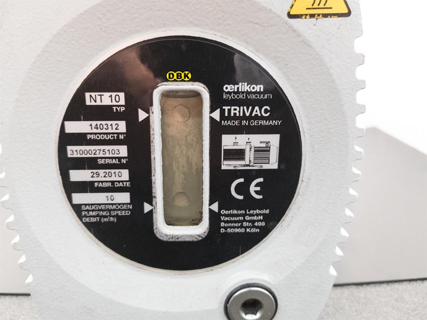 Bơm hút chân không LEYBOLD TRIVAC NT10 4