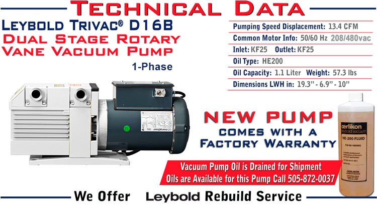 leybold-d16b-trivac
