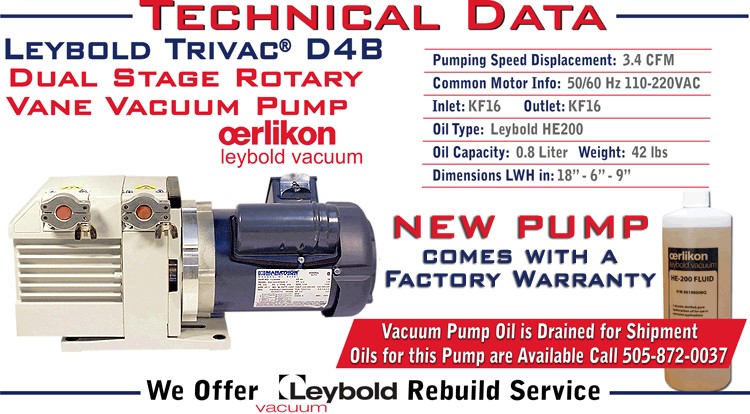 leybold-trivac-d4b