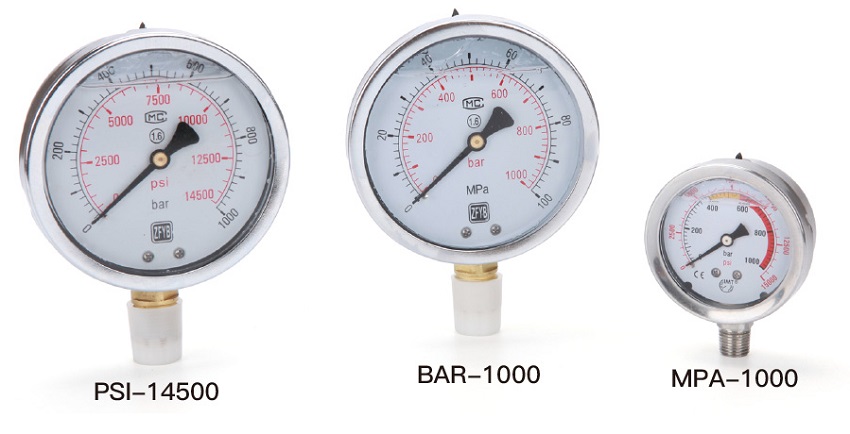 Đồng hồ đo áp suất TLP