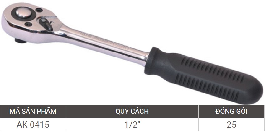 Cần Siết 2 Chiều(72 Răng) Asaki AK-0415