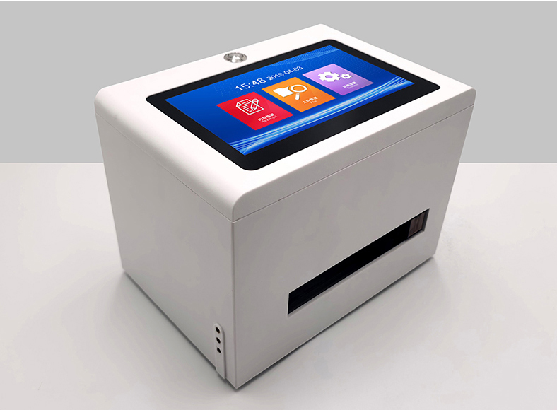 Máy in date mini in hạn sử dụng, in logo, in mã vạch, QR trên mọi chất liệu DBK Somrt X2 5