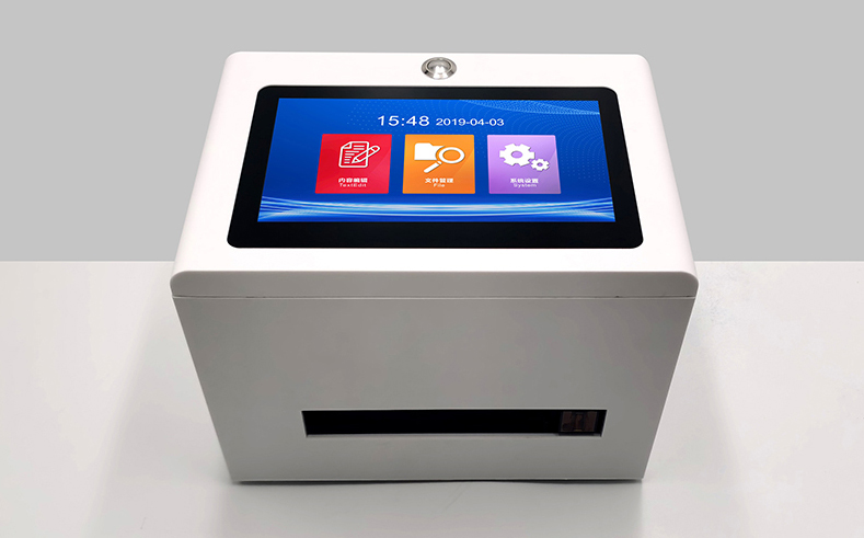 Máy in date mini in hạn sử dụng, in logo, in mã vạch, QR trên mọi chất liệu DBK Somrt X2 4