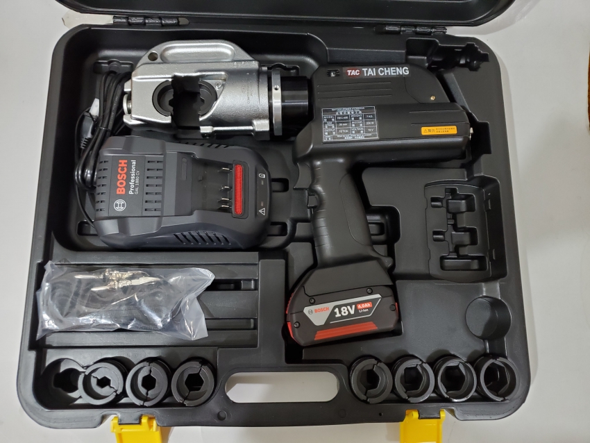 Bộ kìm bấm cos thủy lực dùng điện 50-400 mm2 TAC REC-400 1