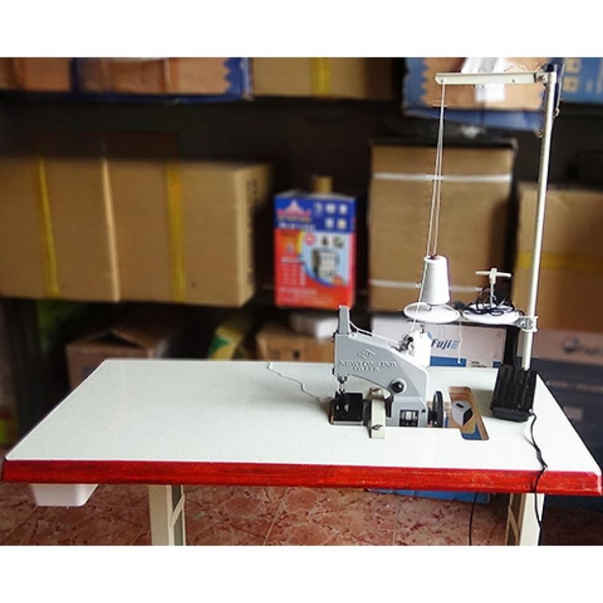 Bộ máy may bao để bàn Newlong Nhật 7A 1