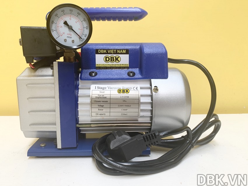 Bơm hút chân không 2.5CFM HBS 2RS-1-SV 0