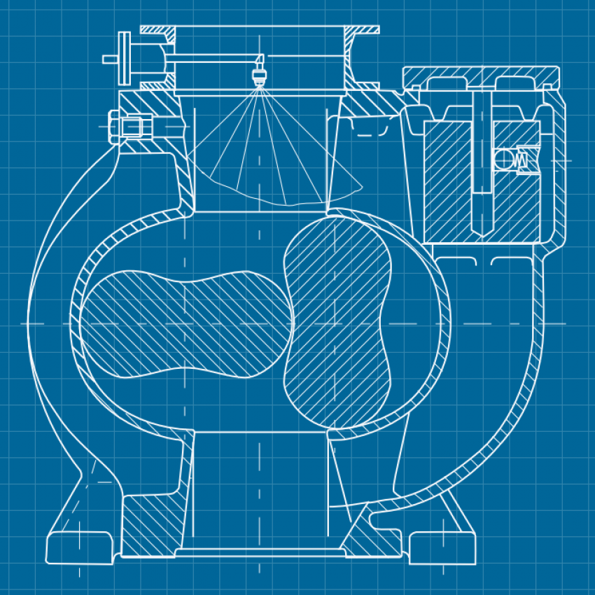 Bơm hút chân không PFEIFFER ADIXEN OKTA 2000AM 4