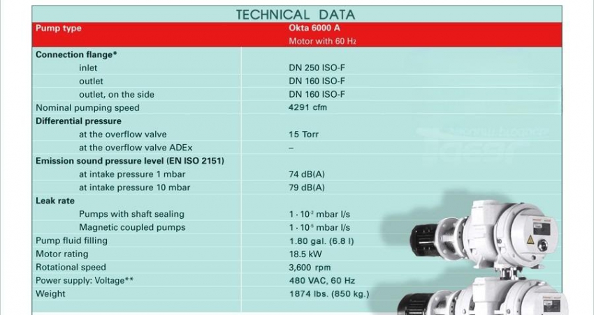 Bơm hút chân không PFEIFFER ADIXEN OKTA 6000A 4