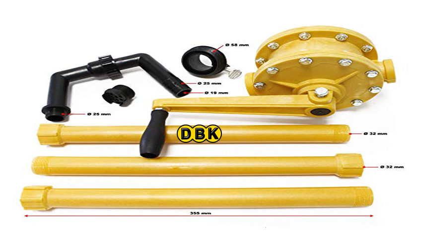 Bơm quay tay hóa chất cao cấp RP-90PT 2