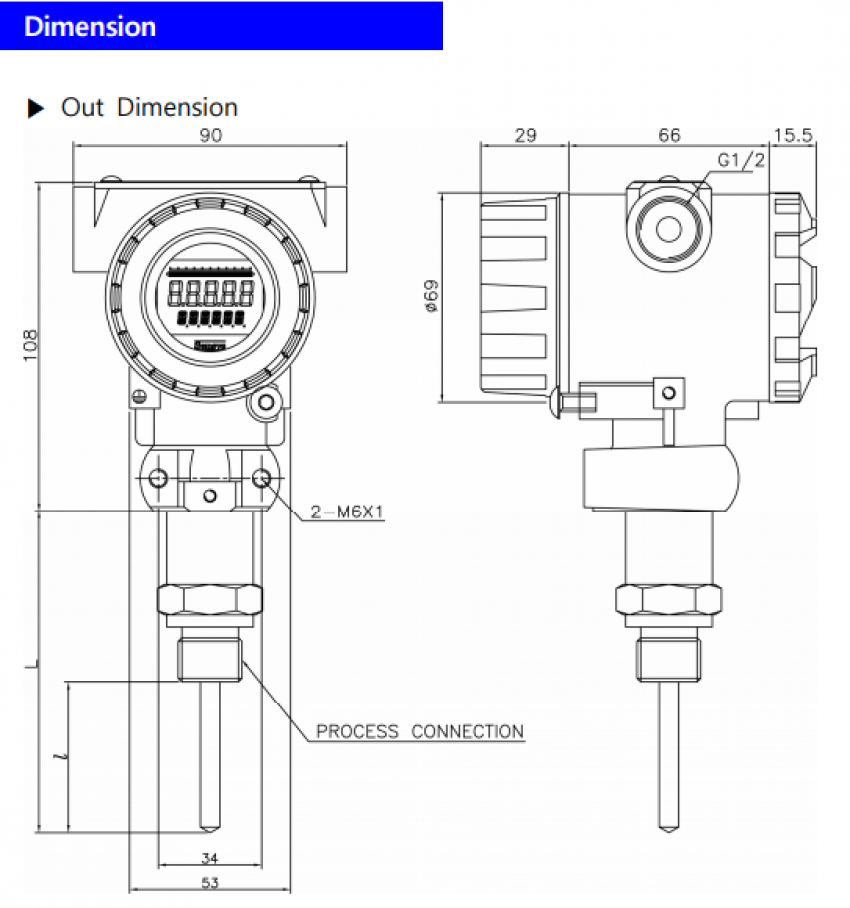 Cảm biến nhiệt độ có chống nổ Sensys TIG 0