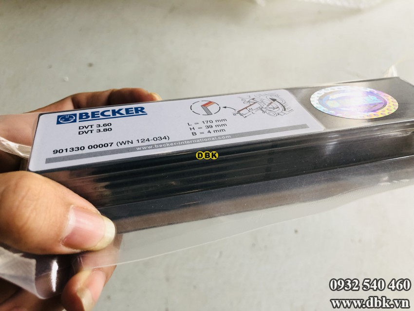 Cánh bơm Becker WN124-034 (90133000007) cho bơm Picchio 2200 0