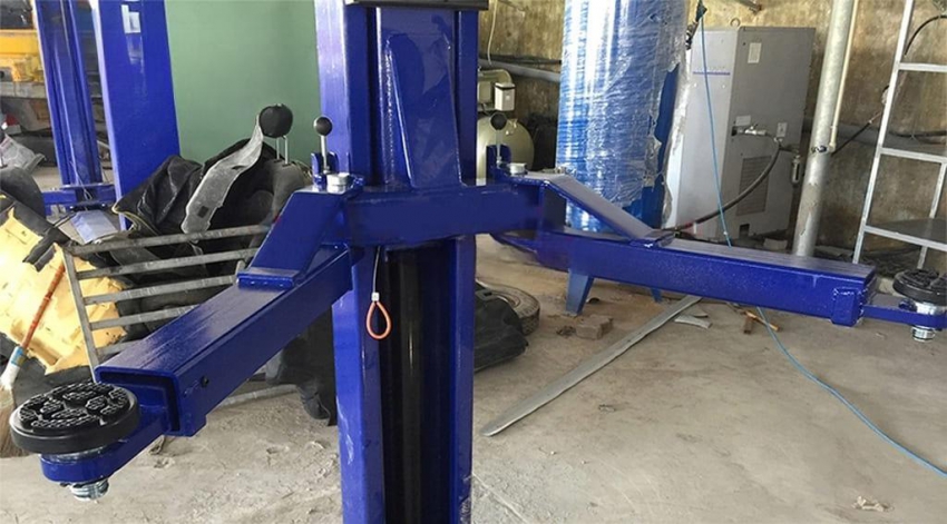 Cầu nâng 2 trụ giằng dưới KONIA K-4000A 1