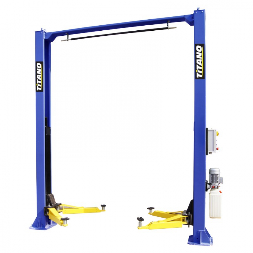 Cầu nâng 2 trụ giằng trên TITANO TC-4000E 1