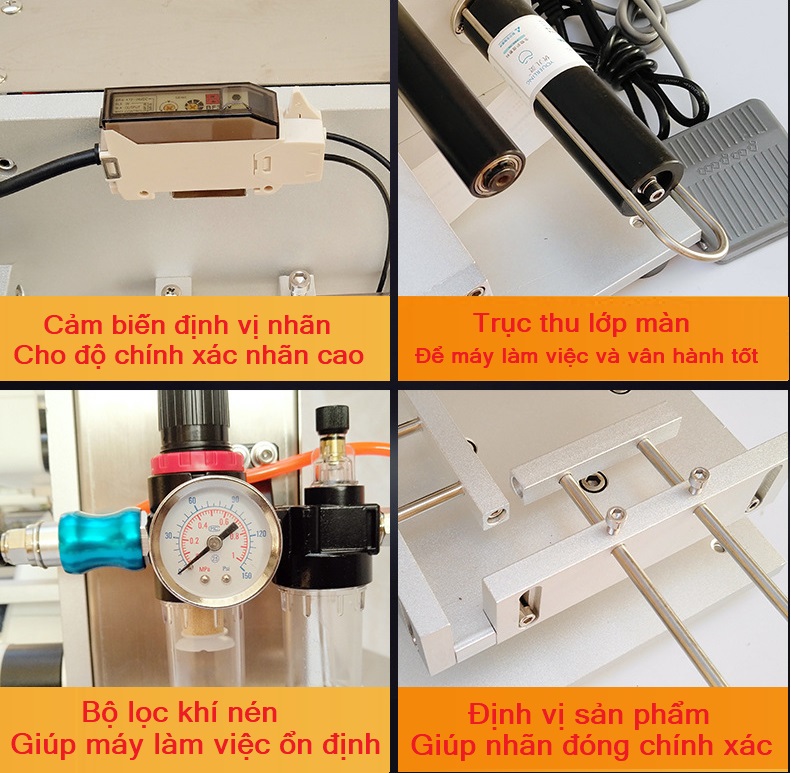 Máy dán nhãn tự động chai vuông DBK LT-60 4