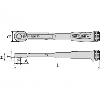 Cờ lê xiết lực Tone T3MN50H 0