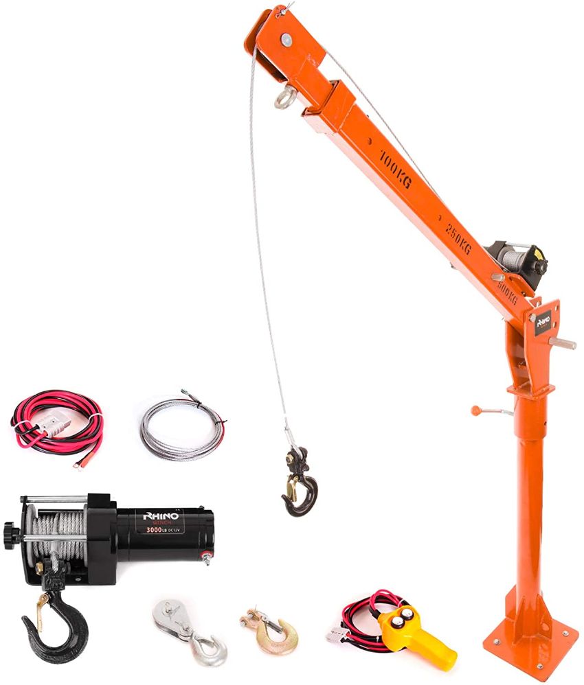 Cẩu xoay 360 độ (có động cơ) 1000 Kg 2