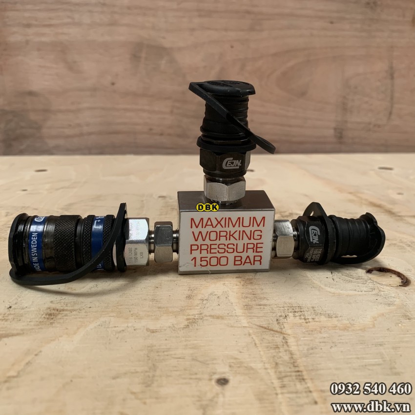 Đầu chia thủy lực 1500 bar BOLTIGHT Tee Block BT-1547 0