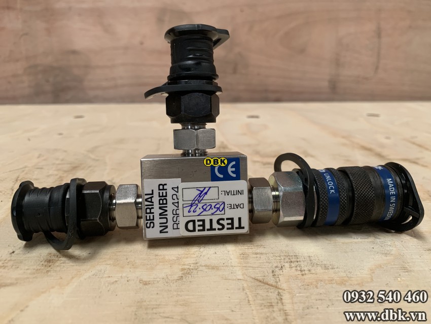 Đầu chia thủy lực 1500 bar BOLTIGHT Tee Block BT-1547 2