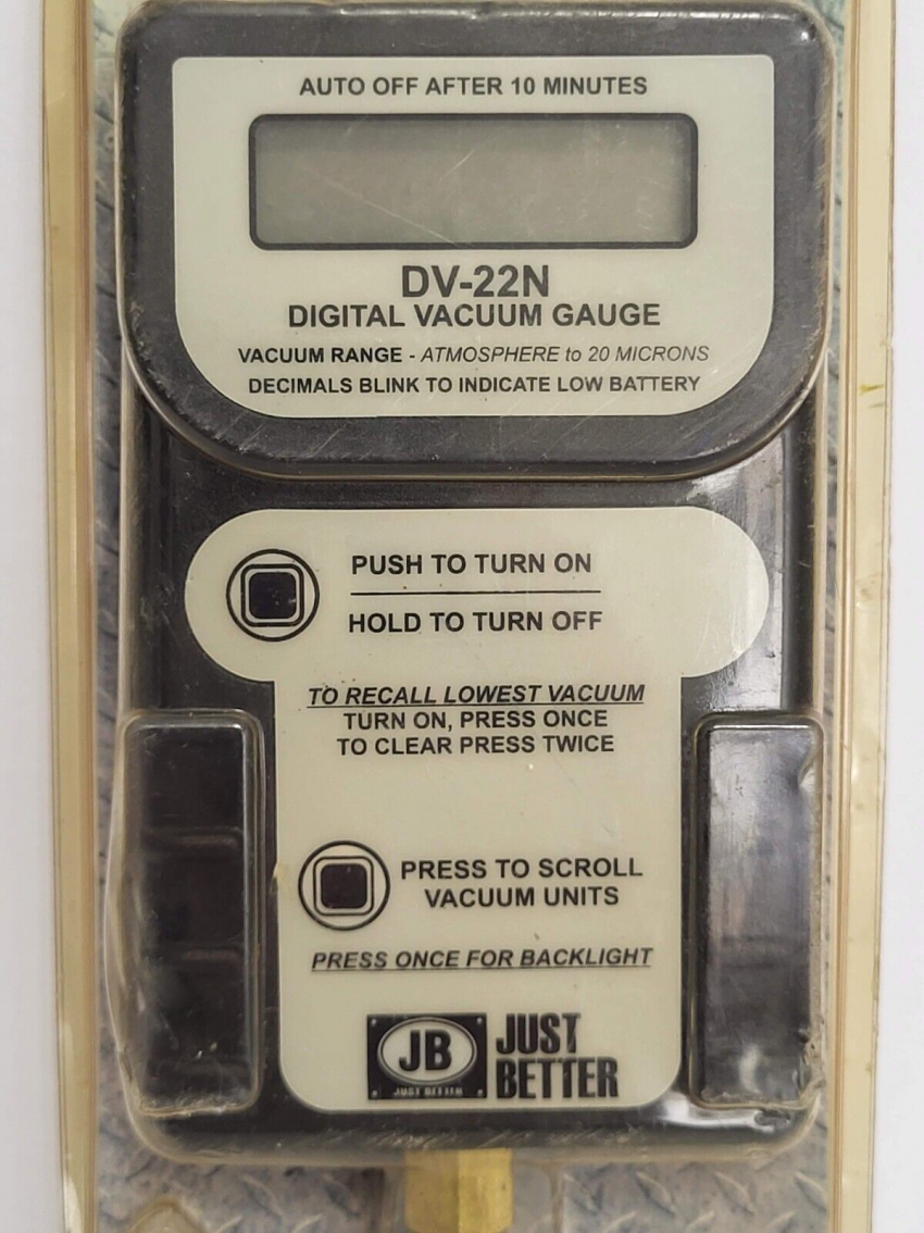 Đồng hồ đo áp suất chân không JB Industries DV-22N 3