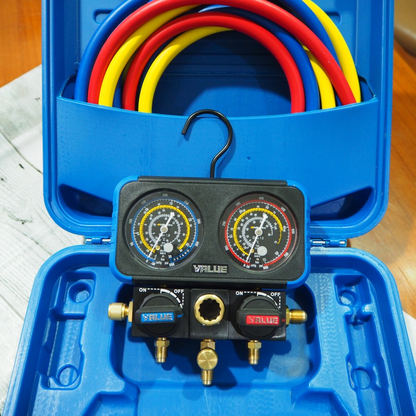 Đồng hồ nạp GAS lạnh có ống dẫn VALUE 5