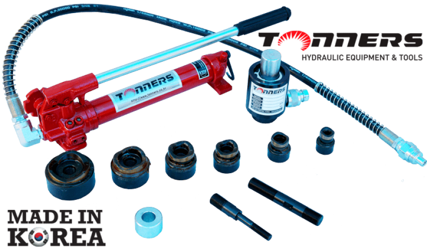 Đột lỗ tôn thủy lực 10 tấn TONNERS DKP-2 0