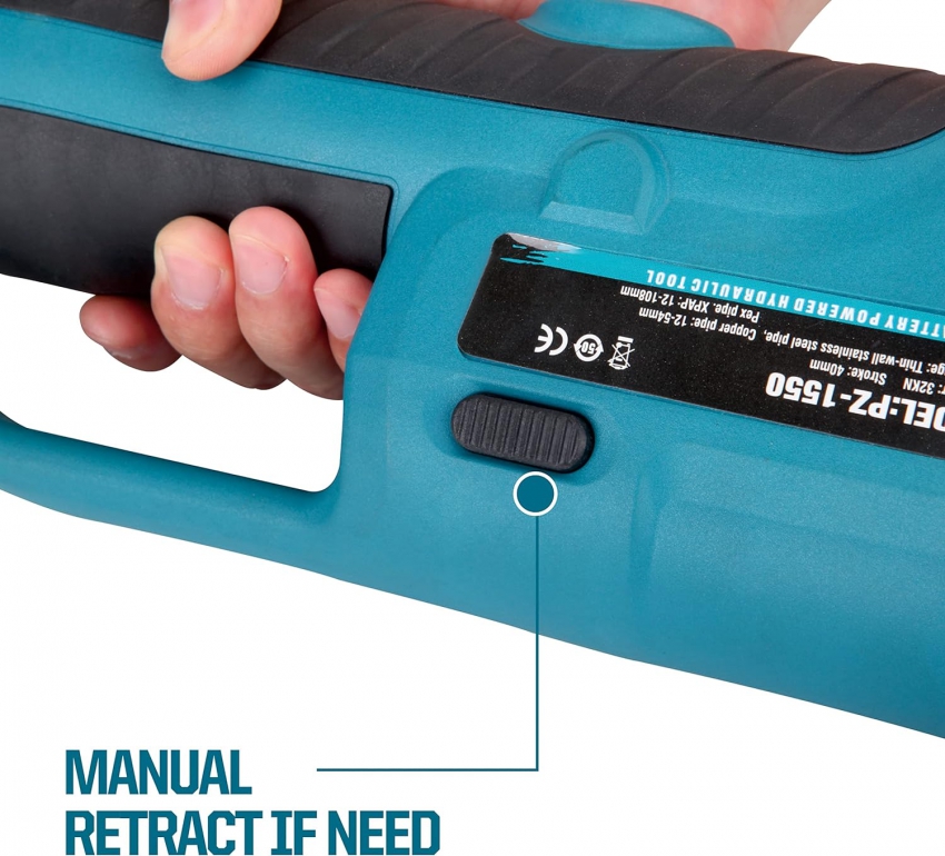 Dụng cụ bấm cos dùng pin Zupper PZ-1550 2