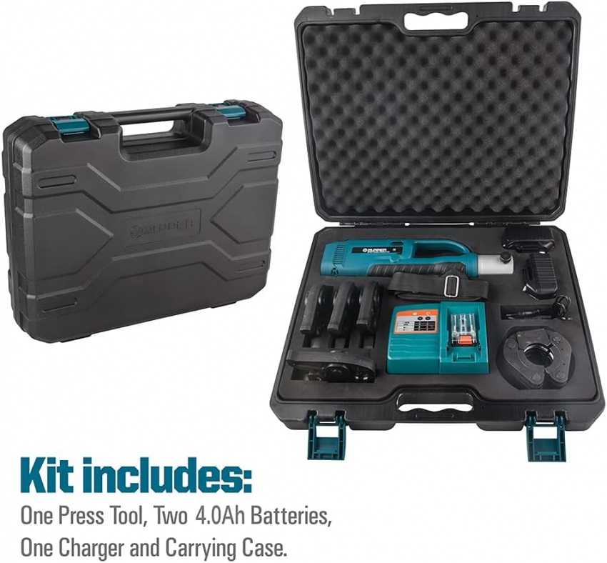 Dụng cụ bấm cos dùng pin Zupper PZ-1550 5