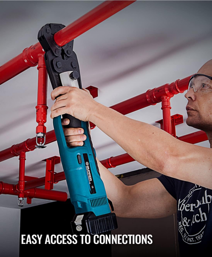 Dụng cụ bấm cos dùng pin Zupper PZ-1550 6