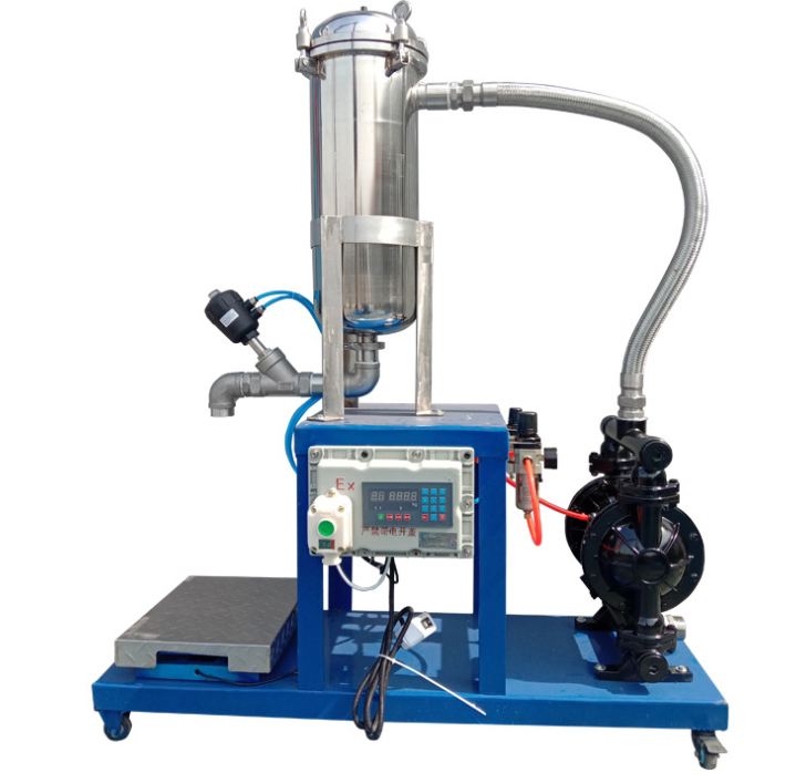 Máy chiết rót sơn định lượng DBK03 1