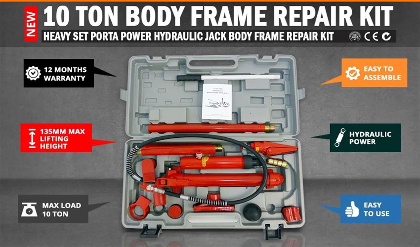 Kéo nắn khung xe tại nạn 3