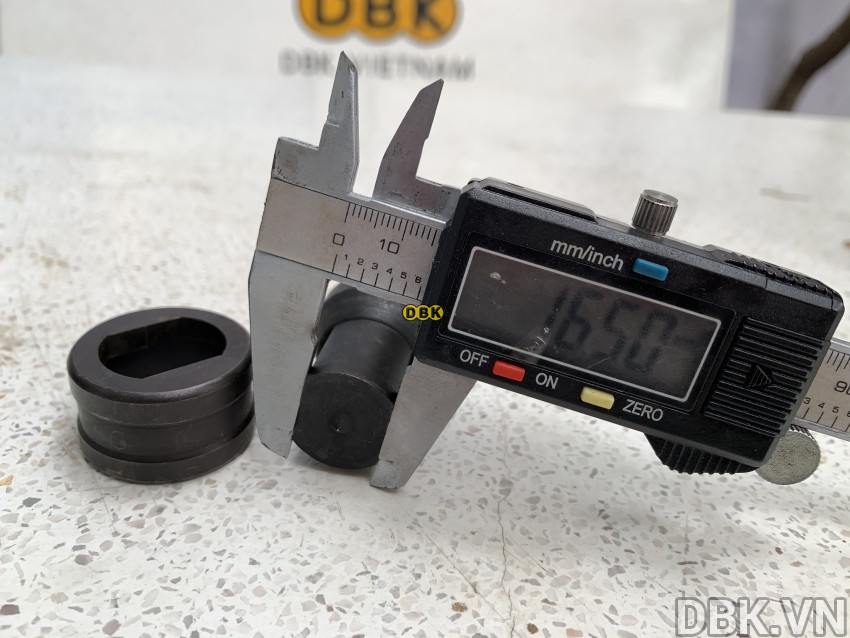Khuôn Oval cho máy đột lỗ 16,5 x 22mm DBK CH-60 2