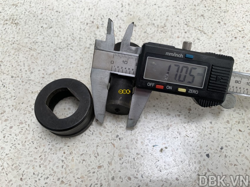 Khuôn Oval cho máy đột lỗ 17 x 22mm DBK CH-70 2