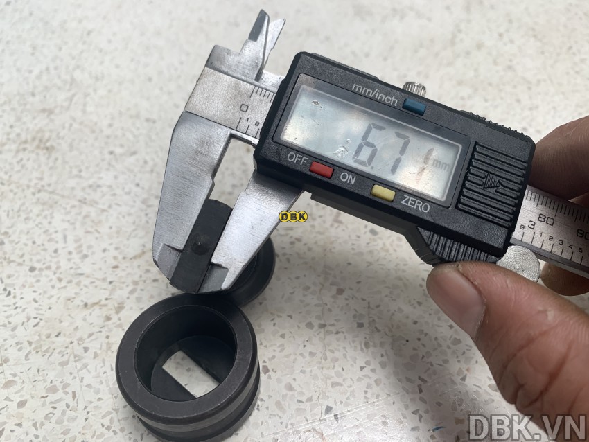 Khuôn Oval cho máy đột lỗ 6,5 x 22mm DBK CH-60 2