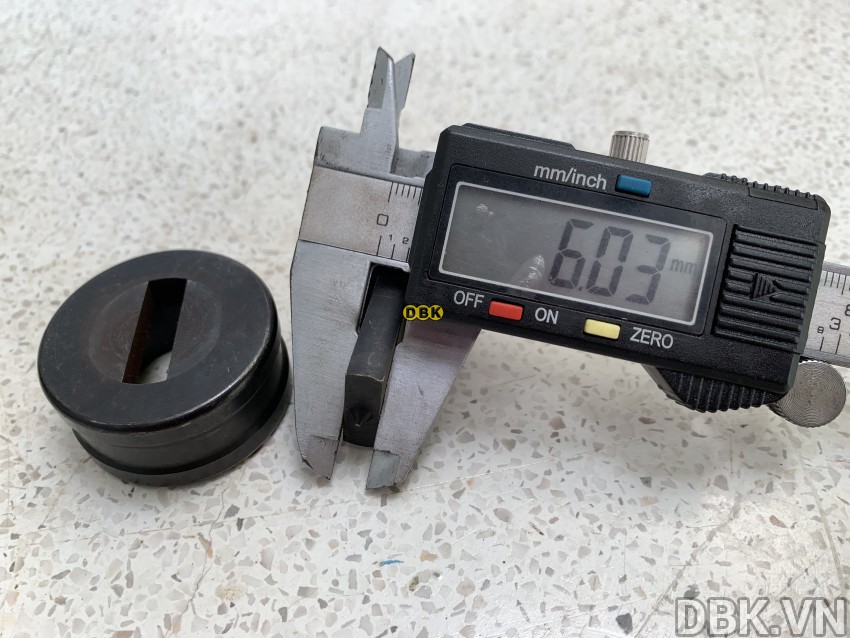 Khuôn Oval cho máy đột lỗ 6 x 22mm DBK CH-70 2