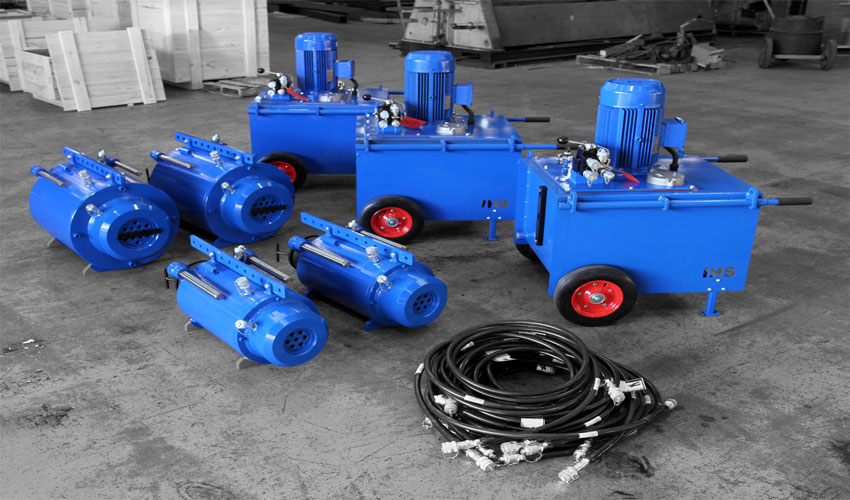 Kích căng kéo cáp 3500 tấn Liuzhou YDC3500B 0