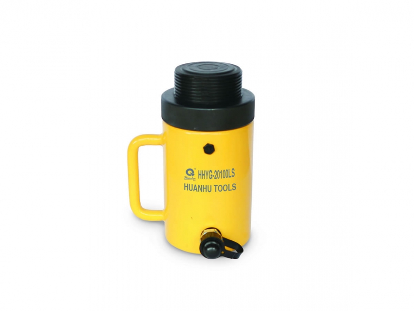 Kích thủy lực 1 chiều có vòng hãm 1000 tấn hành trình 50mm TLP HHYG-100050LS 2