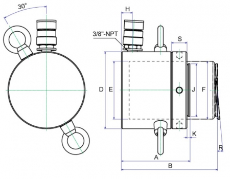 Kích thủy lực 500 tấn BETEX JLPC5002 0