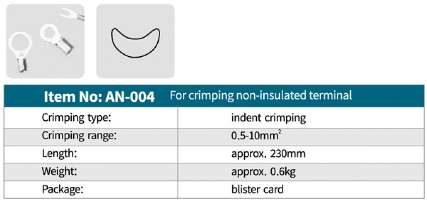 Kìm bấm cos tay Zupper AN-004 1