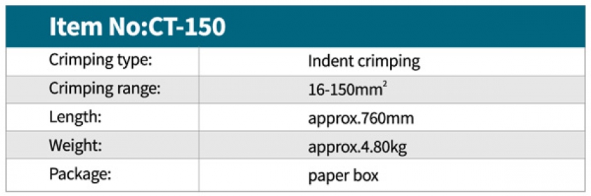 Kìm bấm cos tay Zupper CT-150 0
