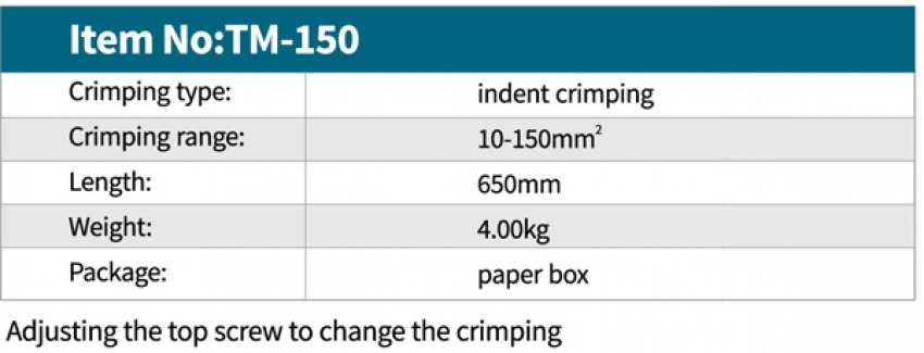 Kìm bấm cos tay Zupper TM-150 1
